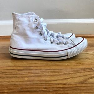 White High Top Converse